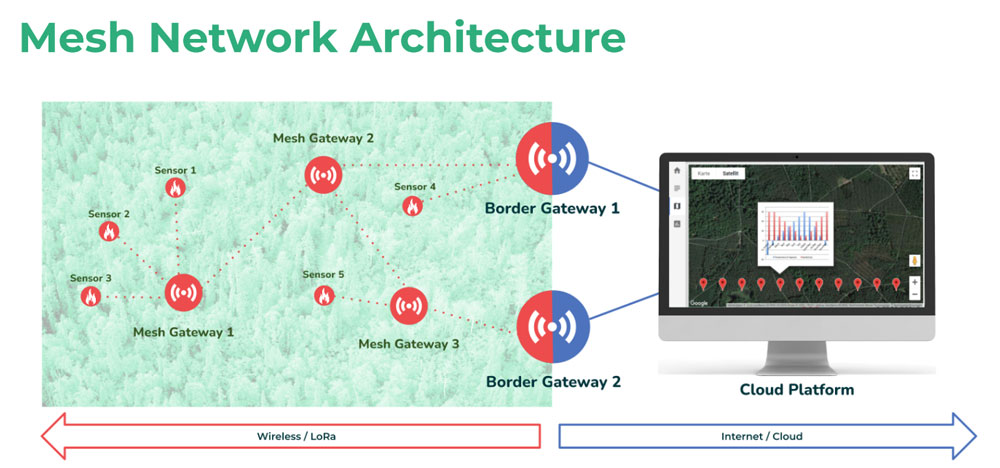 Mesh Network Architecture Schema